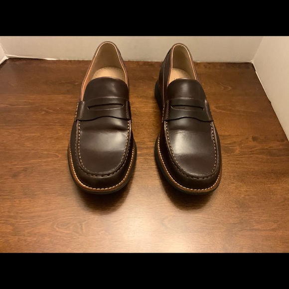 Mens Dark Brown Sperry Topsider Size 9.5 Loafer - Picture 2 of 6